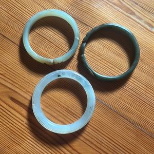 Jade bracelets